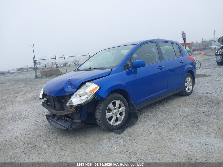 2009 NISSAN VERSA HATCHBACK 1.8L I-4 DOHC, VVT, 122HP