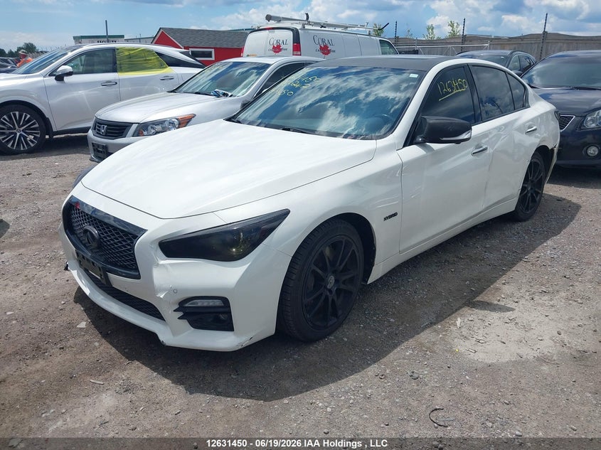 2015 Infiniti Q50, Удар ззаду, IAAI, VIN JN1AV7AR8FM850247 — фото 2