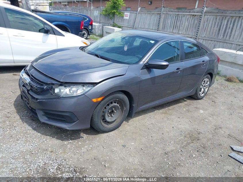 Vin: 2hgfc2f52hh018217, lot: 3031745, honda civic lx 20172