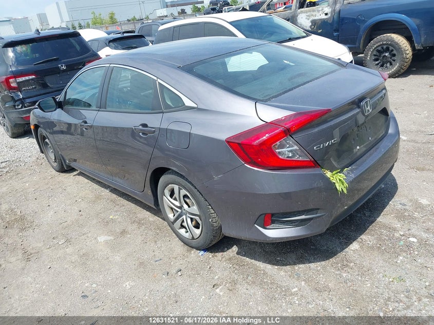 Vin: 2hgfc2f52hh018217, lot: 3031745, honda civic lx 20173