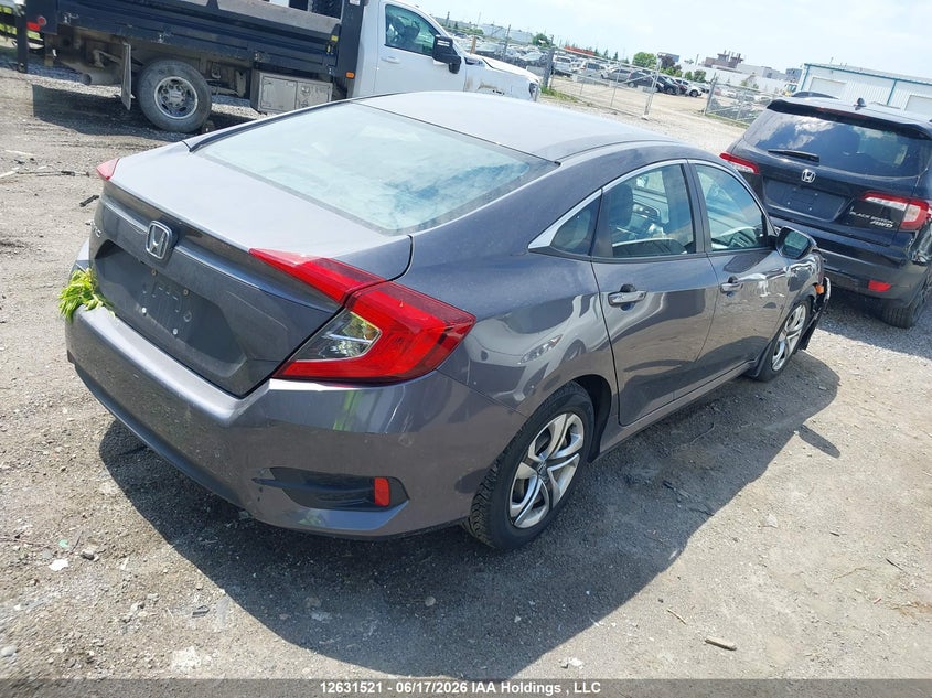 Vin: 2hgfc2f52hh018217, lot: 3031745, honda civic lx 20174