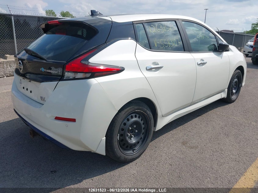2022 Nissan Leaf Sv Plus VIN: 1N4BZ1CV9NC558307 Lot: 12631523