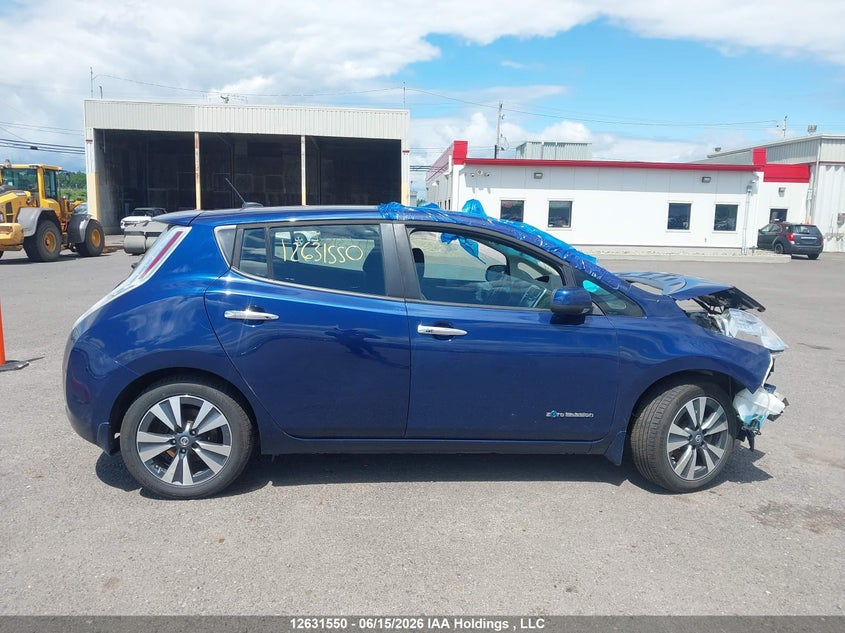 2017 NISSAN LEAF HATCHBACK ELECTRIC