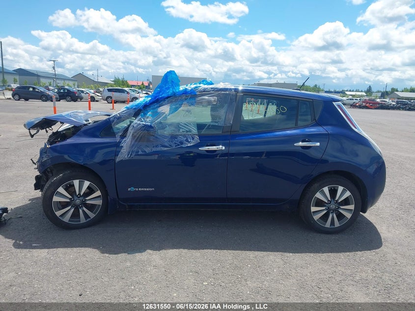 2017 NISSAN LEAF HATCHBACK ELECTRIC