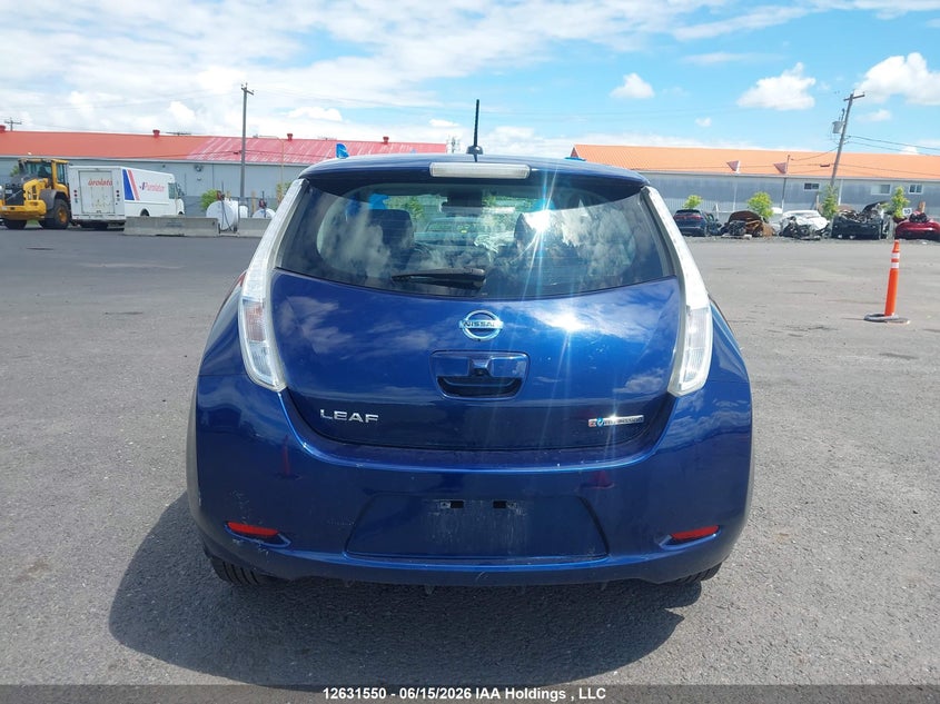 2017 NISSAN LEAF HATCHBACK ELECTRIC