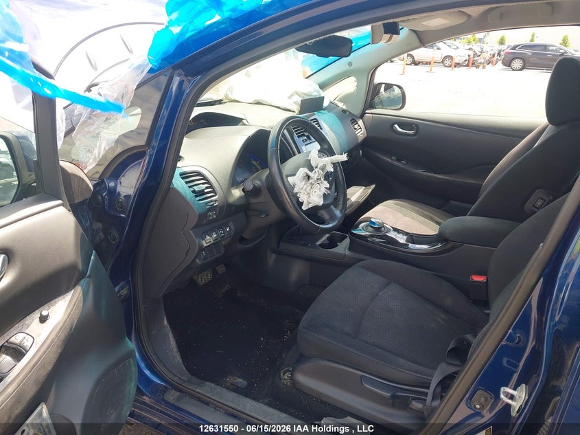 2017 NISSAN LEAF HATCHBACK ELECTRIC