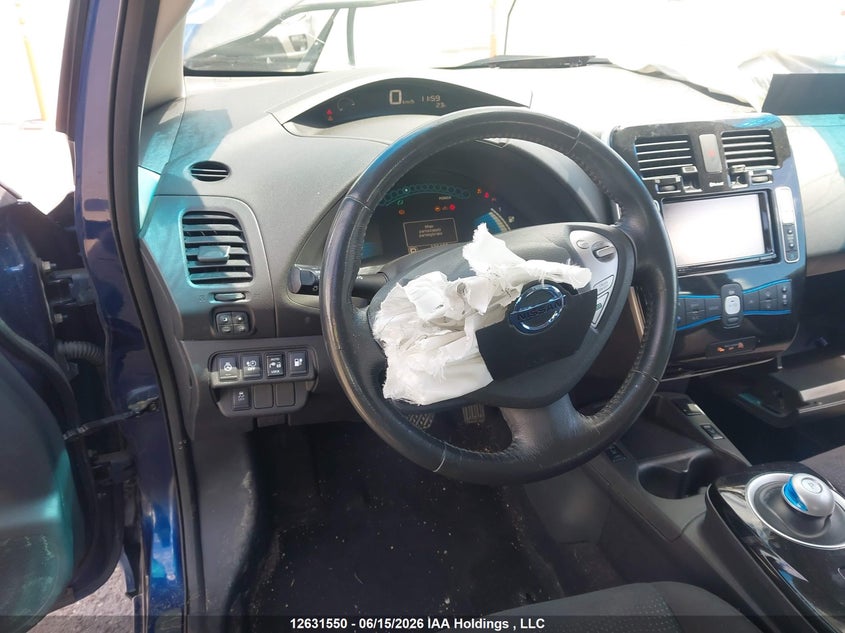 2017 NISSAN LEAF HATCHBACK ELECTRIC