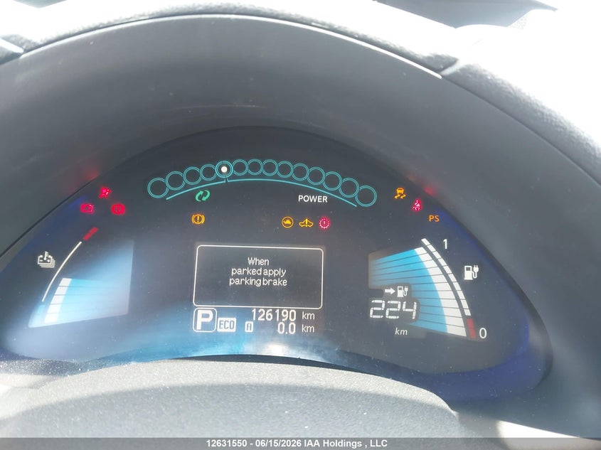 2017 NISSAN LEAF HATCHBACK ELECTRIC