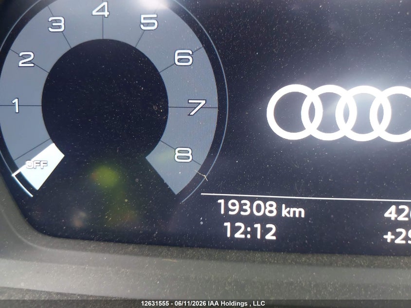 2026 AUDI A3 SEDAN 2.0L I4 FI DOHC 16V NF4