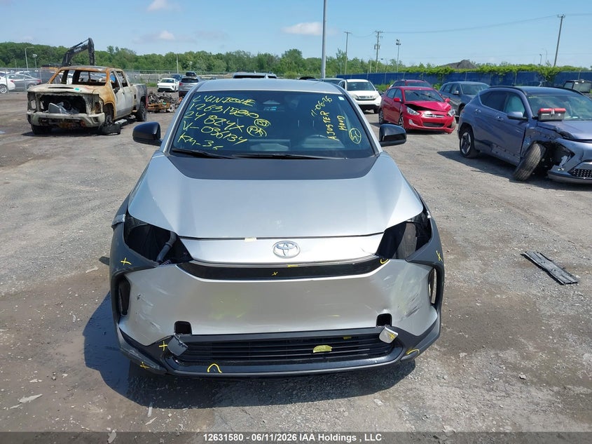 2024 Toyota Bz4X Le VIN: JTMAAAAA4RA036134 Lot: 12631580
