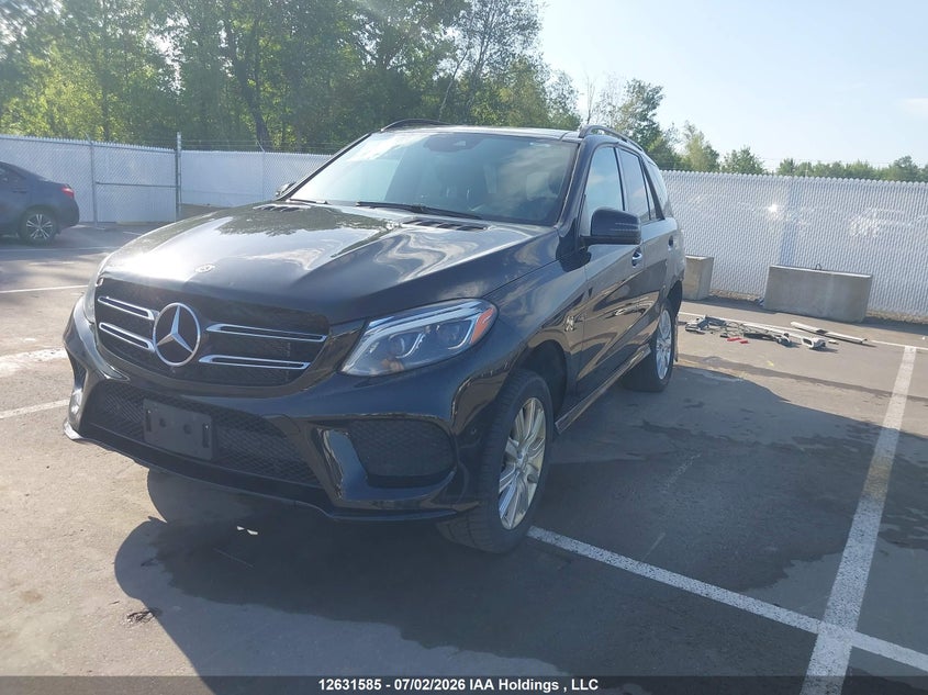 2018 Mercedes-Benz Gle 400 4Matic, Удар сзади, IAAI, VIN 4JGDA5GB1JB114822 — фото 2