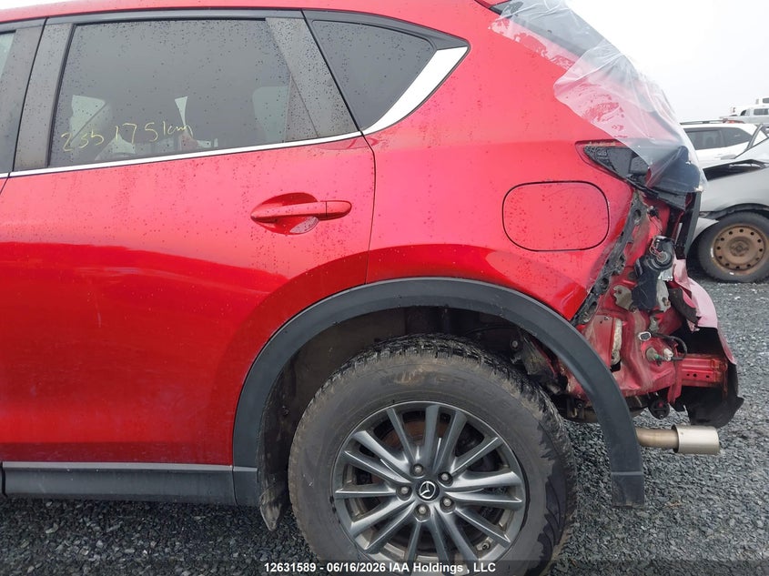 2018 Mazda Cx-5 Gx VIN: JM3KFBBL4J0450236 Lot: 12631589