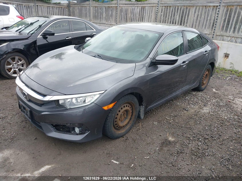 Vin: 2hgfc2f57gh016364, lot: 3031856, honda civic lx 20162