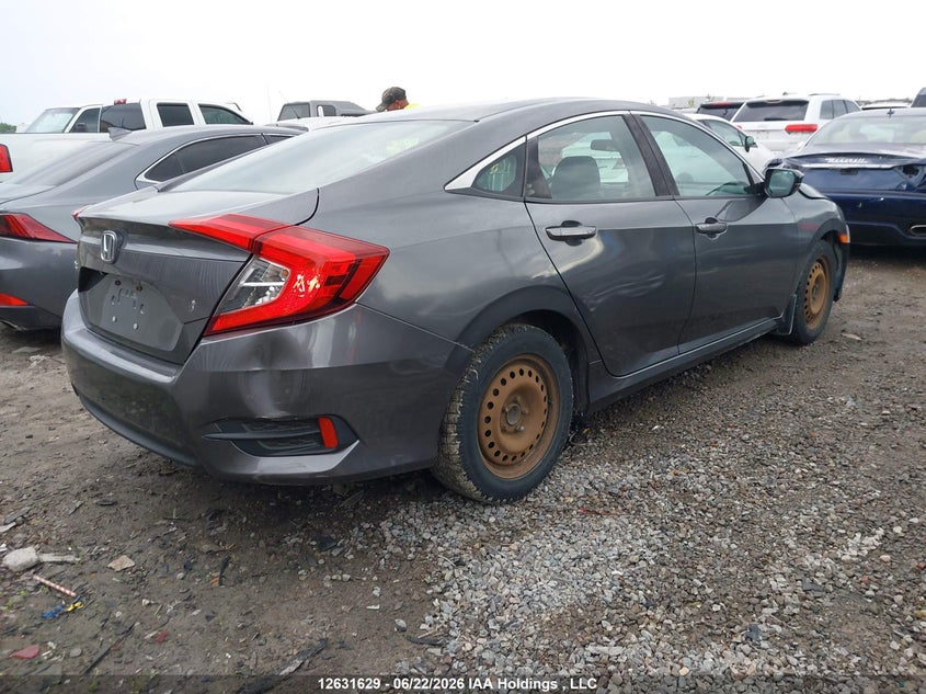 Vin: 2hgfc2f57gh016364, lot: 3031856, honda civic lx 20164