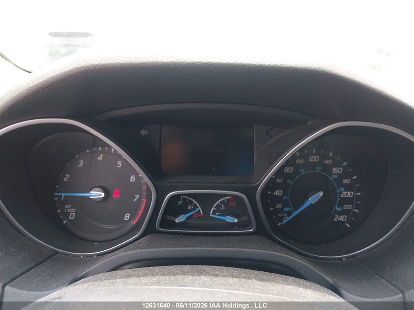 2014 FORD FOCUS SEDAN 2.0L I-4 DI, DOHC, VVT, 160HP
