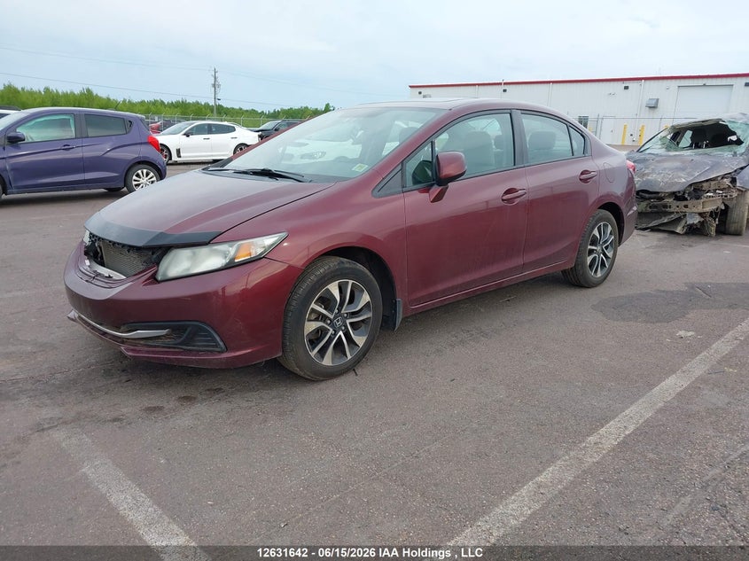 2013 HONDA CIVIC SEDAN 1.8L I4 FI SOHC 16V NF4