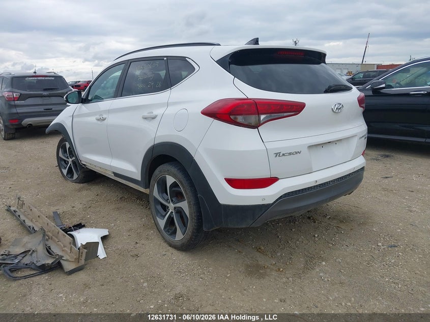 Vin: km8j3ca28gu188570, lot: 3031967, hyundai tucson limited 20163