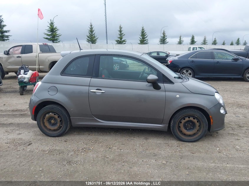 2012 Fiat 500 Sport VIN: 3C3CFFBR5CT128837 Lot: 12631751
