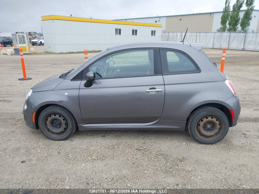 2012 Fiat 500 Sport VIN: 3C3CFFBR5CT128837 Lot: 12631751