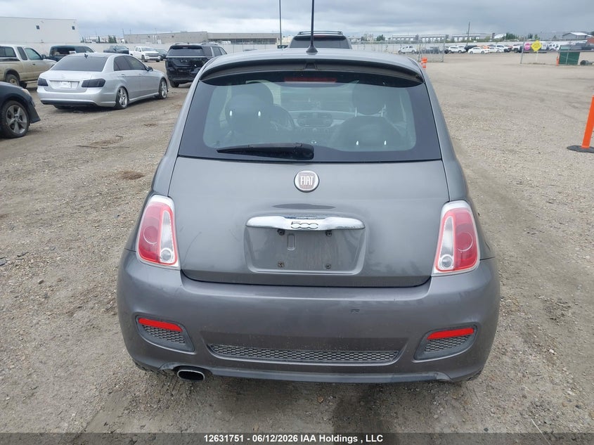2012 Fiat 500 Sport VIN: 3C3CFFBR5CT128837 Lot: 12631751