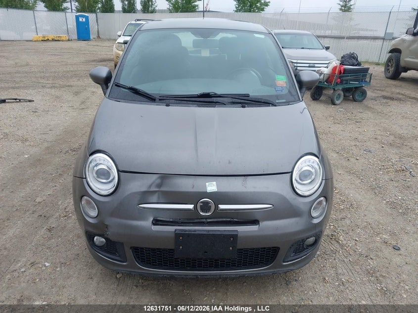 2012 Fiat 500 Sport VIN: 3C3CFFBR5CT128837 Lot: 12631751