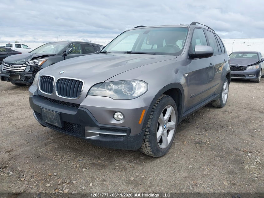 2007 BMW X5, Правый зад, IAAI, VIN 5UXFE43537L016713 — фото 2