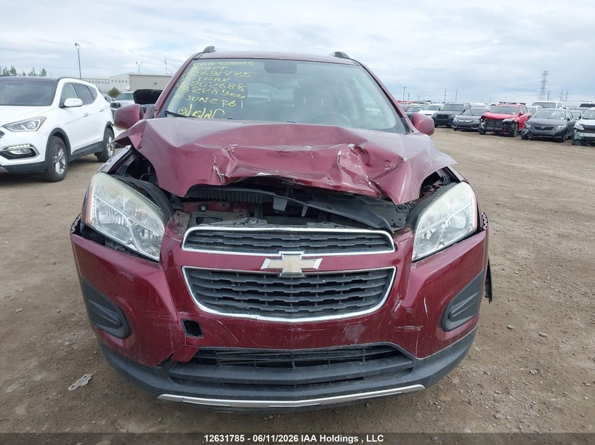 2015 CHEVROLET TRAX SPORT UTILITY VEHICLE 1.4L I-4 DOHC, VVT, TURBO, 138HP