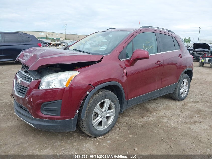 2015 CHEVROLET TRAX SPORT UTILITY VEHICLE 1.4L I-4 DOHC, VVT, TURBO, 138HP