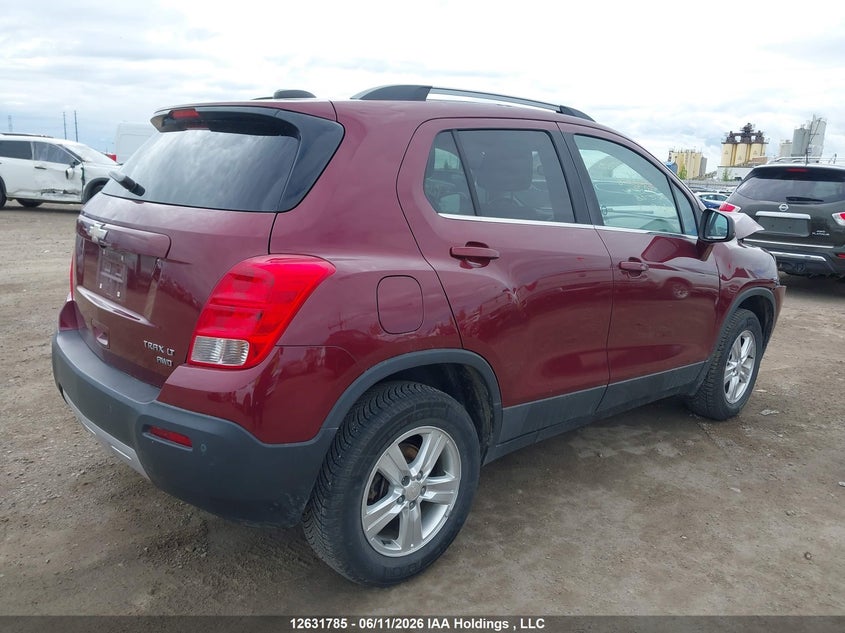 2015 CHEVROLET TRAX SPORT UTILITY VEHICLE 1.4L I-4 DOHC, VVT, TURBO, 138HP