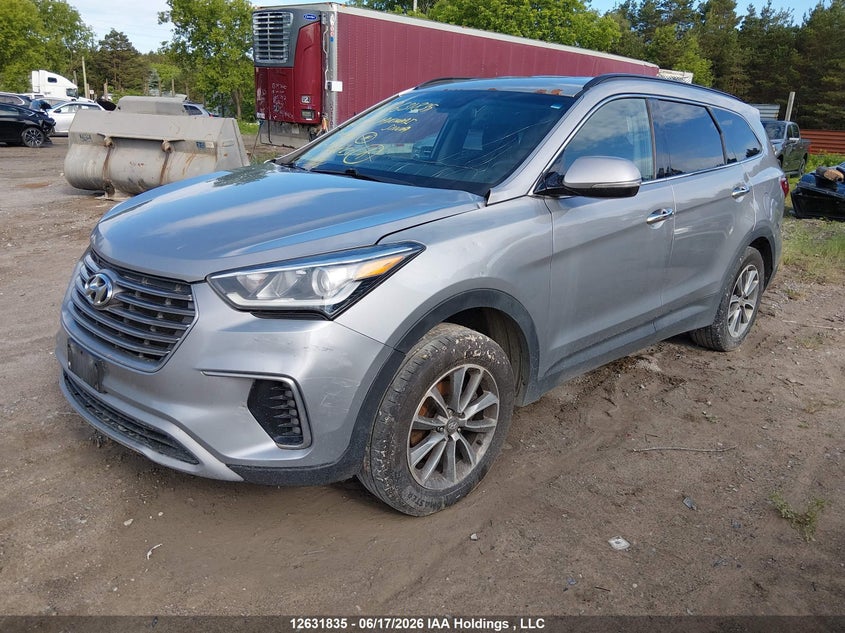 2017 Hyundai Santa Fe Se/Limited, Front, IAAI, VIN KM8SNDHF1HU192863 — photo 2
