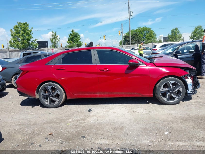 2022 Hyundai Elantra VIN: KMHLN4AG2NU355040 Lot: 12631839