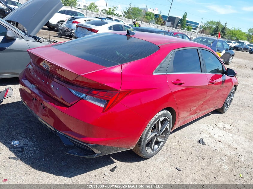 2022 Hyundai Elantra VIN: KMHLN4AG2NU355040 Lot: 12631839