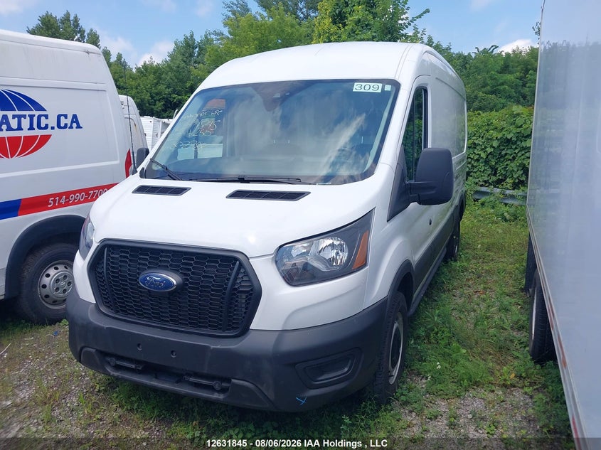 2023 Ford Transit, Rear, IAAI, VIN 1FTBR1C84PKB02888 — photo 2