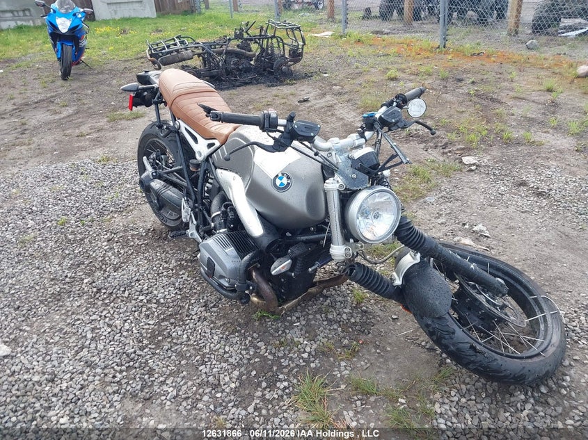 2017 BMW R Nine T Scrambler, Front, IAAI, VIN WB10J3108HZ869821