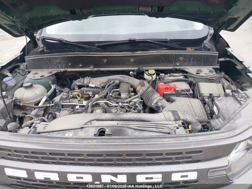 2023 FORD BRONCO SPORT SPORT UTILITY VEHICLE 2.0L I-4 DI, DOHC, VVT, TURBO, 250HP