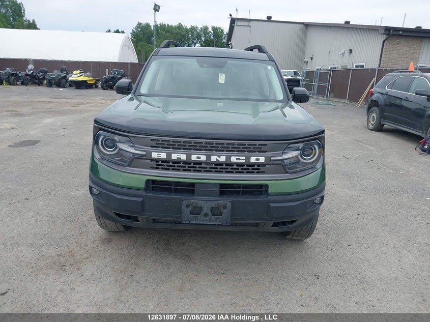 2023 FORD BRONCO SPORT SPORT UTILITY VEHICLE 2.0L I-4 DI, DOHC, VVT, TURBO, 250HP