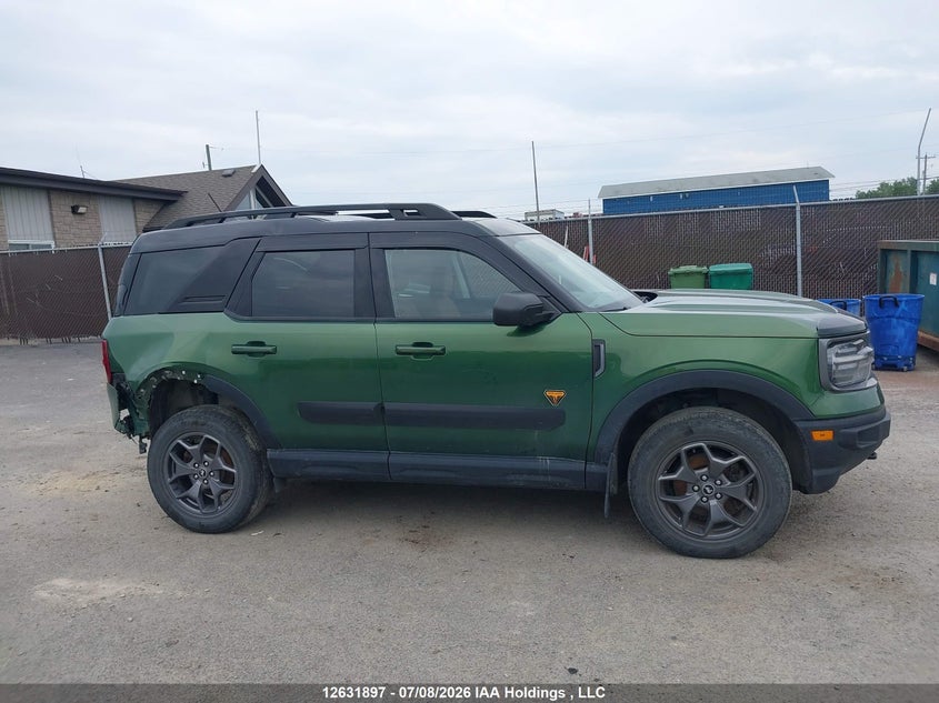 2023 FORD BRONCO SPORT SPORT UTILITY VEHICLE 2.0L I-4 DI, DOHC, VVT, TURBO, 250HP