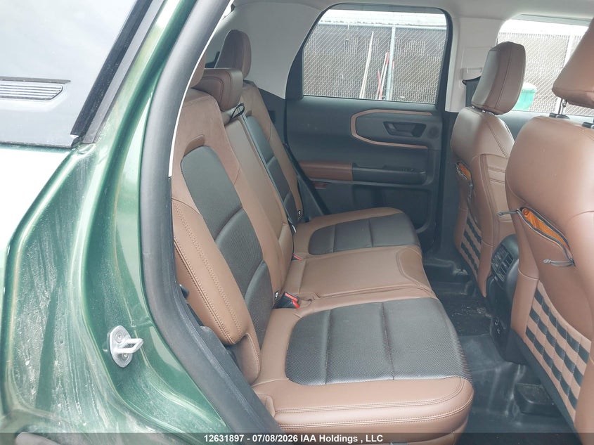 2023 FORD BRONCO SPORT SPORT UTILITY VEHICLE 2.0L I-4 DI, DOHC, VVT, TURBO, 250HP