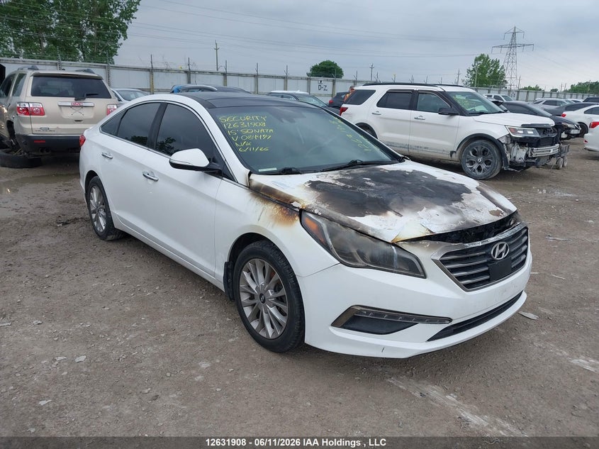 2015 HYUNDAI SONATA SEDAN 2.4L I-4 DI, DOHC, VVT, 185HP