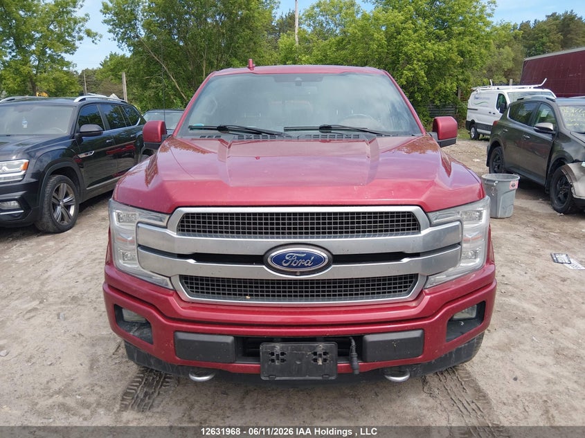 2018 FORD F-150 PICKUP 3.0L V-6 DI, DOHC, TURBO, 250HP