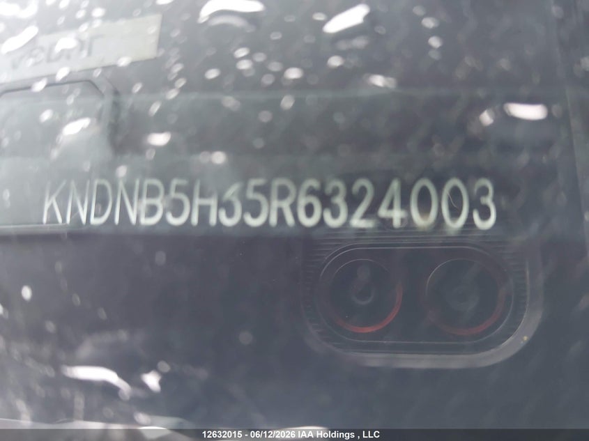 2024 Kia Carnival Lx VIN: KNDNB5H35R6324003 Lot: 12632015