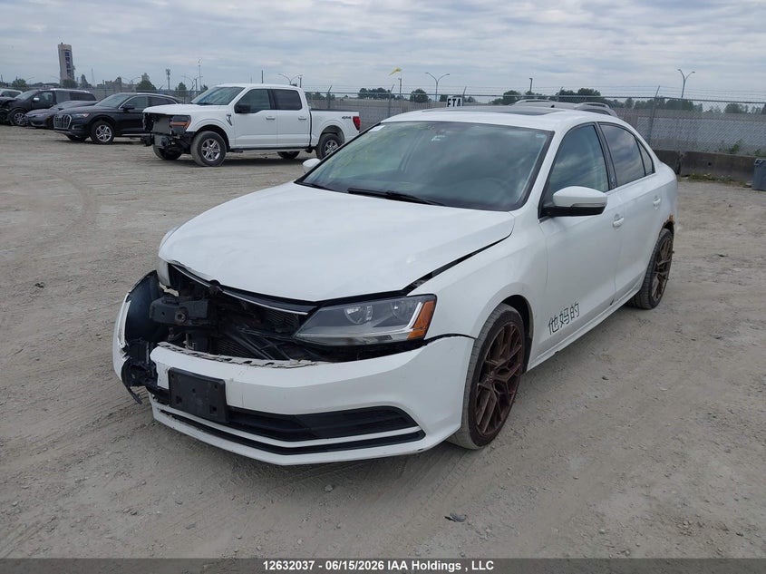 2017 VOLKSWAGEN JETTA SEDAN 1.4L I-4 DI, DOHC, VVT, TURBO, 150HP