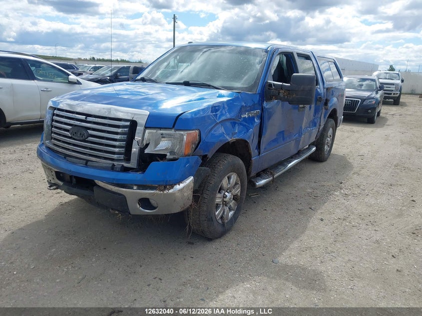 2012 FORD F150 SUPERCREW PICKUP 5.0L V-8 DOHC, VVT, 360HP
