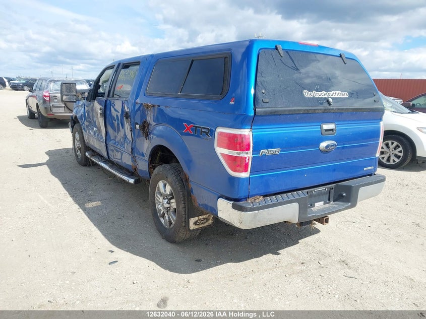 2012 FORD F150 SUPERCREW PICKUP 5.0L V-8 DOHC, VVT, 360HP