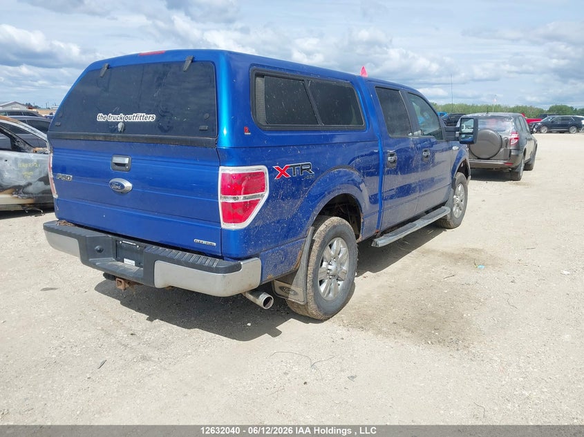 2012 FORD F150 SUPERCREW PICKUP 5.0L V-8 DOHC, VVT, 360HP