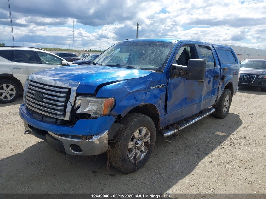 2012 FORD F150 SUPERCREW PICKUP 5.0L V-8 DOHC, VVT, 360HP