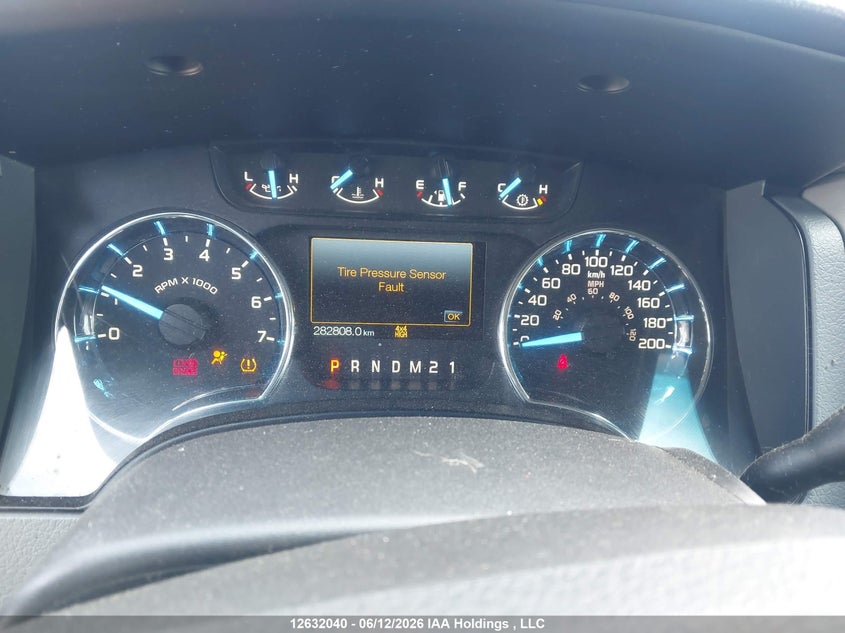 2012 FORD F150 SUPERCREW PICKUP 5.0L V-8 DOHC, VVT, 360HP