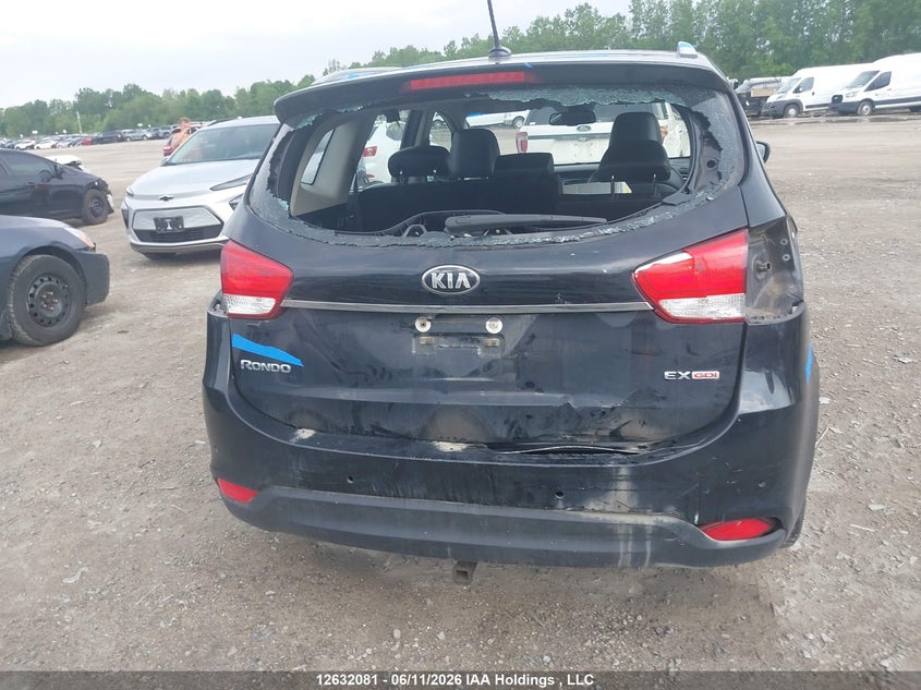 2015 Kia Rondo Ex/Ex Luxury/Ex Value VIN: KNAHU8A33F7080762 Lot: 12632081