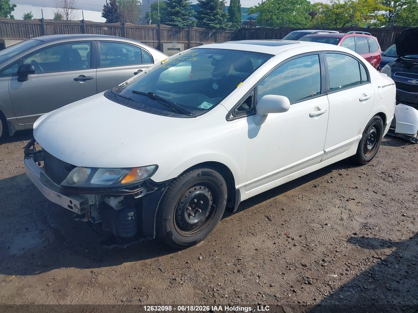 2010 Honda Civic, Front, IAAI, VIN 2HGFA1F63AH033307 — photo 2