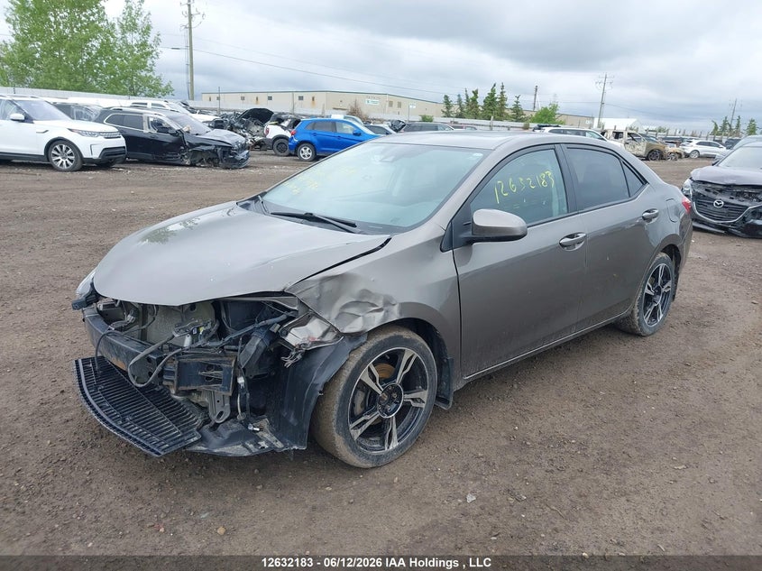 2017 Toyota Corolla, Удар спереди, IAAI, VIN 2T1BURHE2HC773488 — фото 2